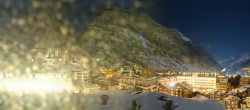 Archiv Foto Webcam Zermatt: Panoramablick auf das Dorf 05:00