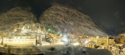 Archiv Foto Webcam Zermatt: Panoramablick auf das Dorf 23:00