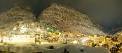 Archiv Foto Webcam Zermatt: Panoramablick auf das Dorf 03:00