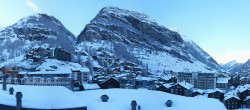 Archiv Foto Webcam Zermatt: Panoramablick auf das Dorf 15:00