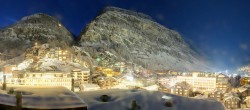 Archiv Foto Webcam Zermatt: Panoramablick auf das Dorf 17:00