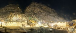 Archiv Foto Webcam Zermatt: Panoramablick auf das Dorf 19:00