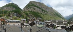 Archiv Foto Webcam Zermatt: Panoramablick auf das Dorf 11:00