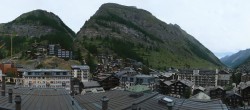 Archived image Webcam Zermatt - Grand Hotel Zermatterhof 09:00