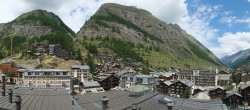 Archived image Webcam Zermatt - Grand Hotel Zermatterhof 11:00