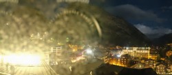 Archiv Foto Webcam Zermatt: Panoramablick auf das Dorf 23:00