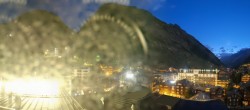 Archiv Foto Webcam Zermatt: Panoramablick auf das Dorf 03:00