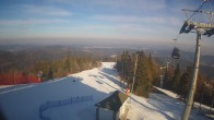 Archived image Webcam Jaworzyna Krynicka - Top Station 14:00