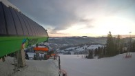 Archiv Foto Webcam Slotwiny Arena - Bergstation Sessellift 07:00