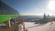 Archiv Foto Webcam Slotwiny Arena - Bergstation Sessellift 08:00