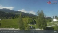Archiv Foto Webcam Wattens: Außengelände Swarovski Kristallwelten 08:00