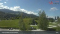 Archiv Foto Webcam Wattens: Außengelände Swarovski Kristallwelten 10:00