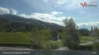 Archiv Foto Webcam Wattens: Außengelände Swarovski Kristallwelten 14:00