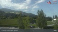 Archiv Foto Webcam Wattens: Außengelände Swarovski Kristallwelten 08:00