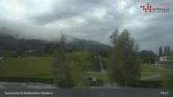 Archiv Foto Webcam Wattens: Außengelände Swarovski Kristallwelten 18:00