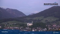 Archived image Webcam Ruhpolding: Panoramic View 23:00