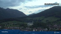 Archived image Webcam Ruhpolding: Panoramic View 19:00