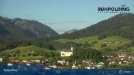 Archived image Webcam Ruhpolding: Panoramic View 01:00