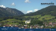 Archived image Webcam Ruhpolding: Panoramic View 03:00