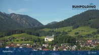 Archived image Webcam Ruhpolding: Panoramic View 08:00