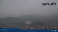 Archiv Foto Webcam Ruhpolding: Panoramablick auf den Ort 20:00