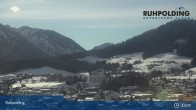 Archiv Foto Webcam Ruhpolding: Panoramablick auf den Ort 12:00