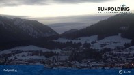 Archiv Foto Webcam Ruhpolding: Panoramablick auf den Ort 16:00