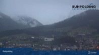 Archiv Foto Webcam Ruhpolding: Panoramablick auf den Ort 07:00