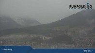 Archiv Foto Webcam Ruhpolding: Panoramablick auf den Ort 08:00