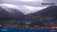 Archiv Foto Webcam Ruhpolding: Panoramablick auf den Ort 16:00