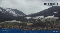 Archived image Webcam Ruhpolding: Panoramic View 14:00