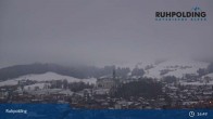 Archiv Foto Webcam Ruhpolding: Panoramablick auf den Ort 02:00