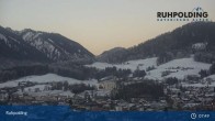 Archiv Foto Webcam Ruhpolding: Panoramablick auf den Ort 08:00