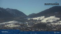 Archiv Foto Webcam Ruhpolding: Panoramablick auf den Ort 10:00