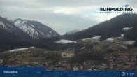 Archiv Foto Webcam Ruhpolding: Panoramablick auf den Ort 10:00