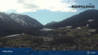 Archiv Foto Webcam Ruhpolding: Panoramablick auf den Ort 12:00