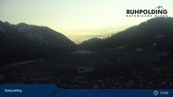 Archiv Foto Webcam Ruhpolding: Panoramablick auf den Ort 16:00