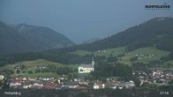 Archiv Foto Webcam Ruhpolding: Panoramablick auf den Ort 02:00