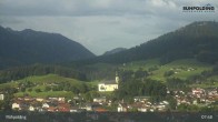Archiv Foto Webcam Ruhpolding: Panoramablick auf den Ort 07:00