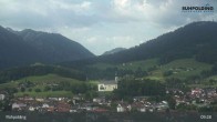 Archiv Foto Webcam Ruhpolding: Panoramablick auf den Ort 08:00