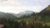 Archived image Webcam Oberstaufen - Hotel Schratt view Hochgrat mountain 05:00
