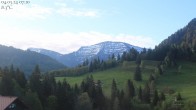 Archived image Webcam Oberstaufen - Hotel Schratt view Hochgrat mountain 06:00