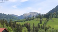 Archived image Webcam Oberstaufen - Hotel Schratt view Hochgrat mountain 13:00