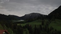 Archived image Webcam Oberstaufen - Hotel Schratt view Hochgrat mountain 23:00