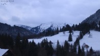 Archiv Foto Webcam Oberstaufen: Biohotel Schratt - Blick zum Hochgrat 06:00