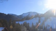 Archiv Foto Webcam Oberstaufen: Biohotel Schratt - Blick zum Hochgrat 09:00