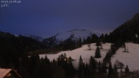 Archiv Foto Webcam Oberstaufen: Biohotel Schratt - Blick zum Hochgrat 05:00