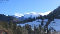 Archiv Foto Webcam Oberstaufen: Biohotel Schratt - Blick zum Hochgrat 11:00