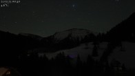 Archiv Foto Webcam Oberstaufen: Biohotel Schratt - Blick zum Hochgrat 23:00