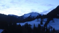 Archiv Foto Webcam Oberstaufen: Biohotel Schratt - Blick zum Hochgrat 05:00